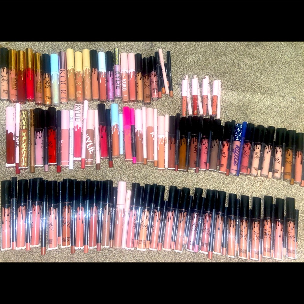 Kylie cosmetics lip kit lot